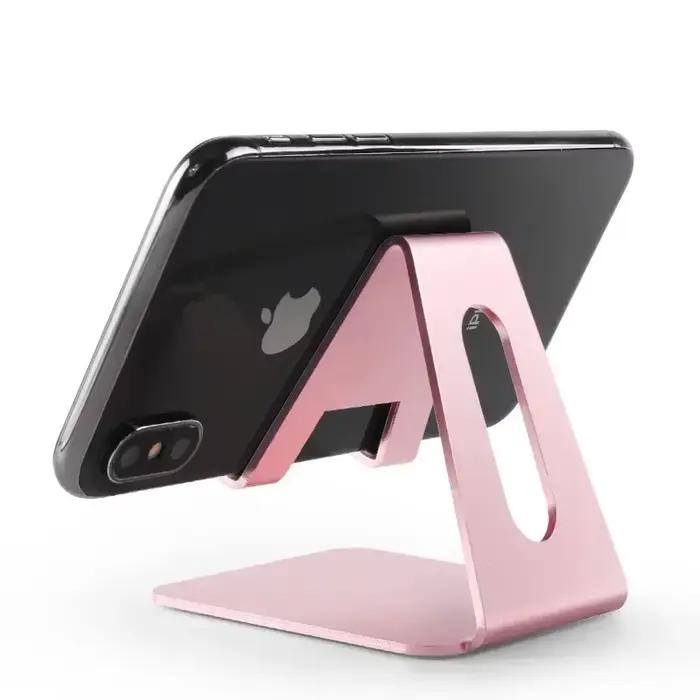 Support de téléphone portable de bureau support de téléphone portable en métal pour IPhone X XS MAX 