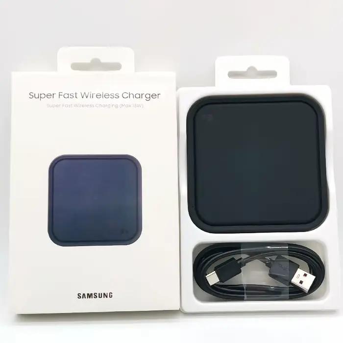 Samsung – chargeur sans fil 15W, Charge rapide, pour Galaxy S25 S24 S23 S22 S21 S20 Note 20 Ultra 10