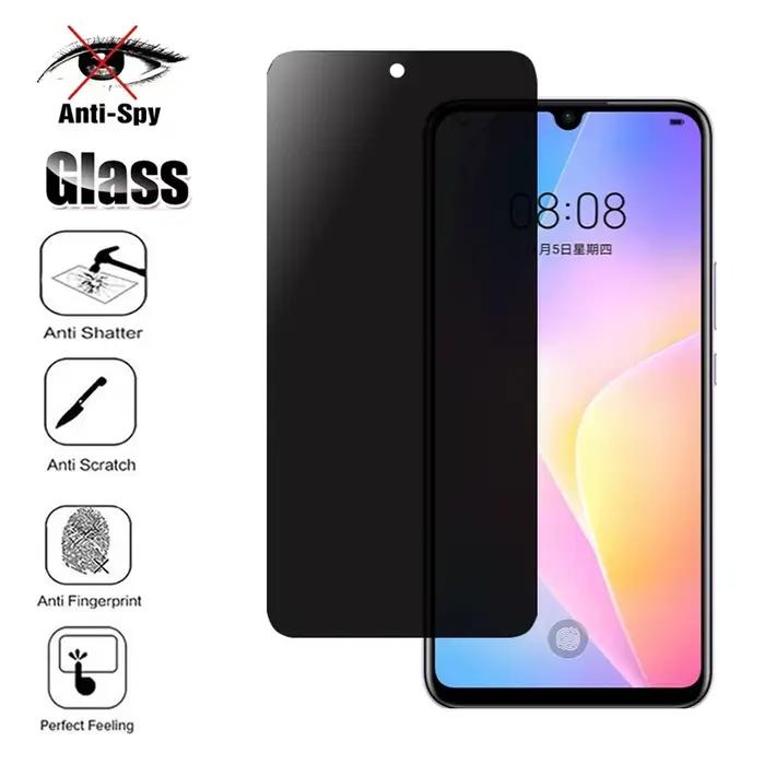 Protecteurs d'écran de confidentialité 3D, pour Huawei Nova 8SE 8I 3 3i 6 13 5T 12 lite, verre de pr