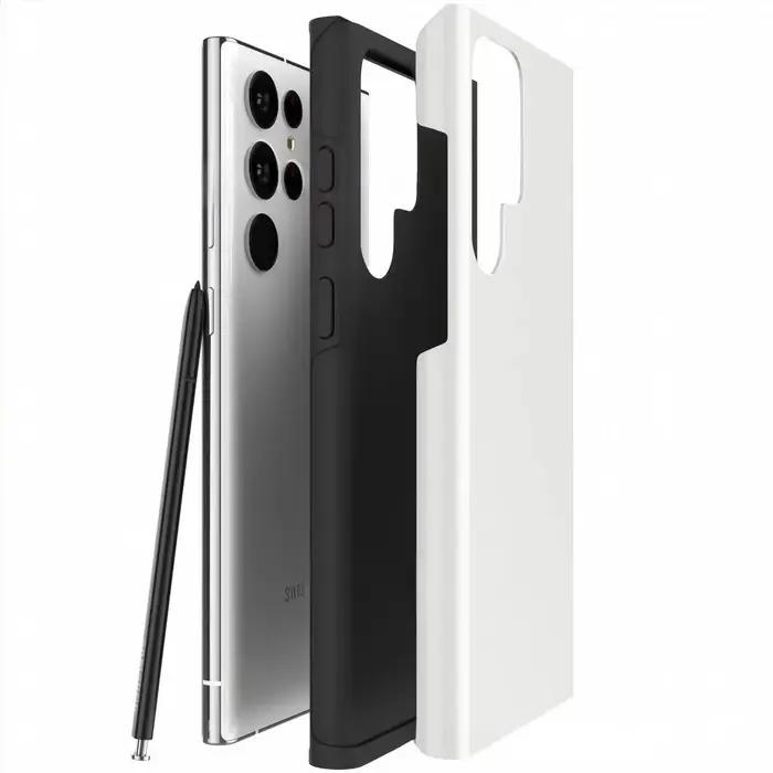 Coque de téléphone rigide personnalisée, étui pour Samsung S25 S24 S23 S22 A73 A54 A23 A21S A13 A12,