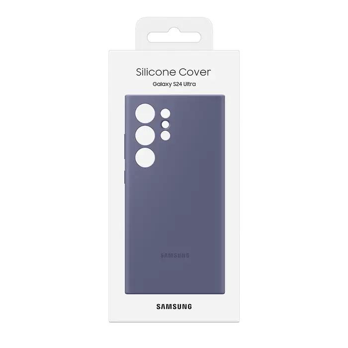 Coque originale en Silicone souple de haute qualité pour Samsung Galaxy S24 Ultra S24 Plus, coque de