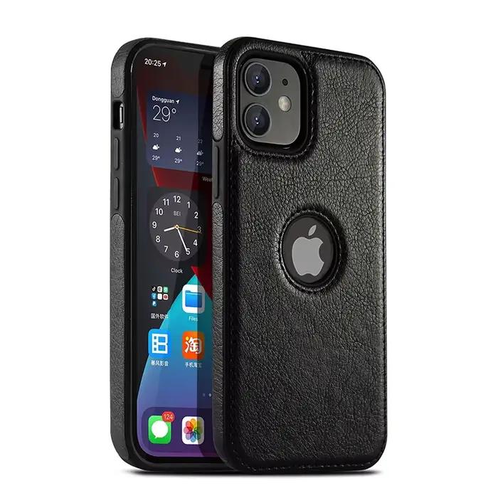 Étui de téléphone portable en cuir PU de haute qualité, étui pour iPhone 11 12 13 14 15 Pro Max X XR