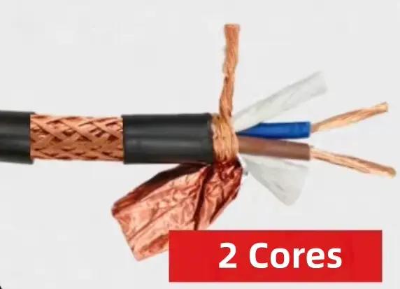 Câble blindé 18AWG 2/3/4/5/8 conducteurs, 26/24AWG 22AWG/20AWG 10-24 conducteurs, fil blindé en cuiv