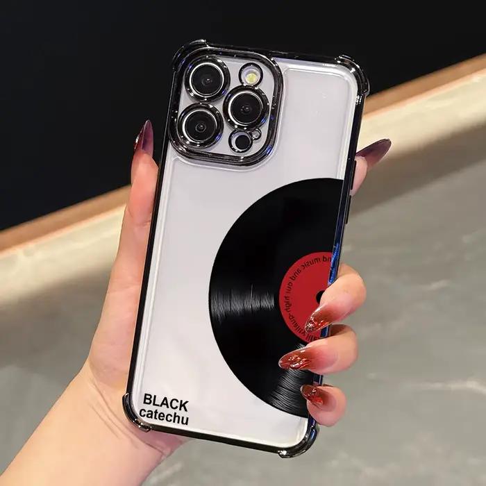 Coque de téléphone Radio en vinyle Art Music, étui Transparent Anti-chute pour Samsung Galaxy A56 A5