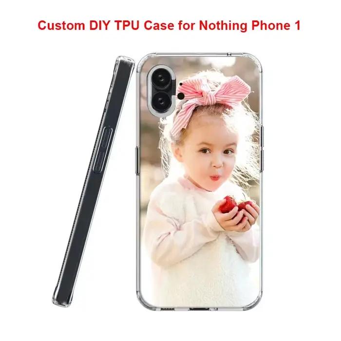 Étui de téléphone à coque souple avec photo personnalisée, bricolage, photo personnalisée, image, lo