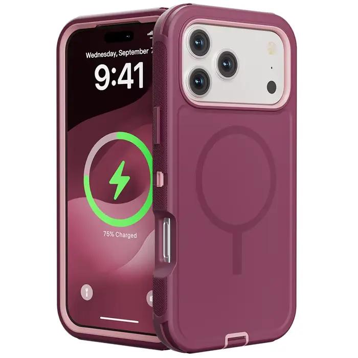 Coque de téléphone blindée antichoc, Protection robuste, pour iPhone 17 Air 16 Plus 15 14 13 12 Pro 