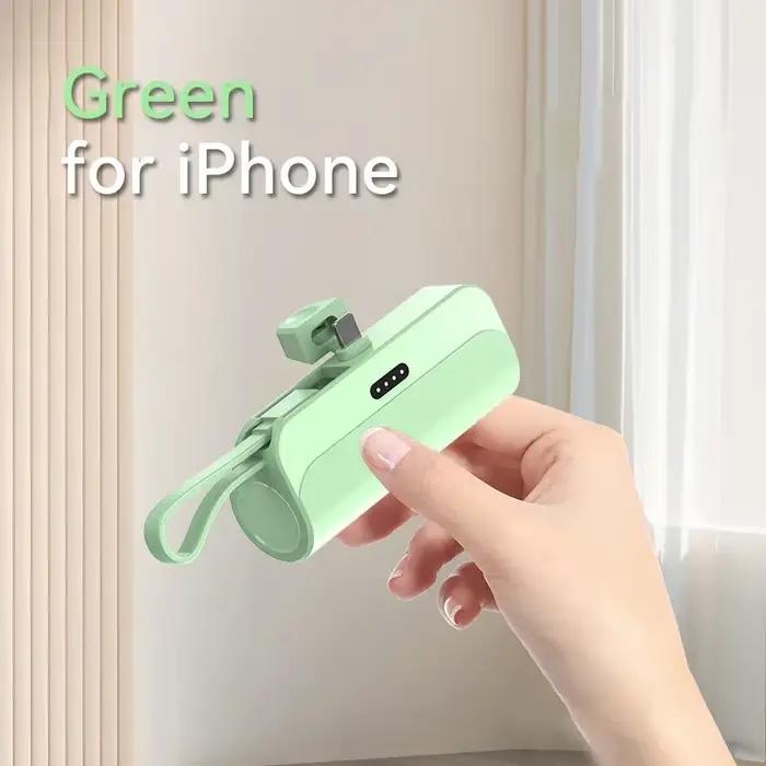 Mini chargeur de téléphone Portable Portable, batterie externe, Plug and Play, adapté à Apple Samsun