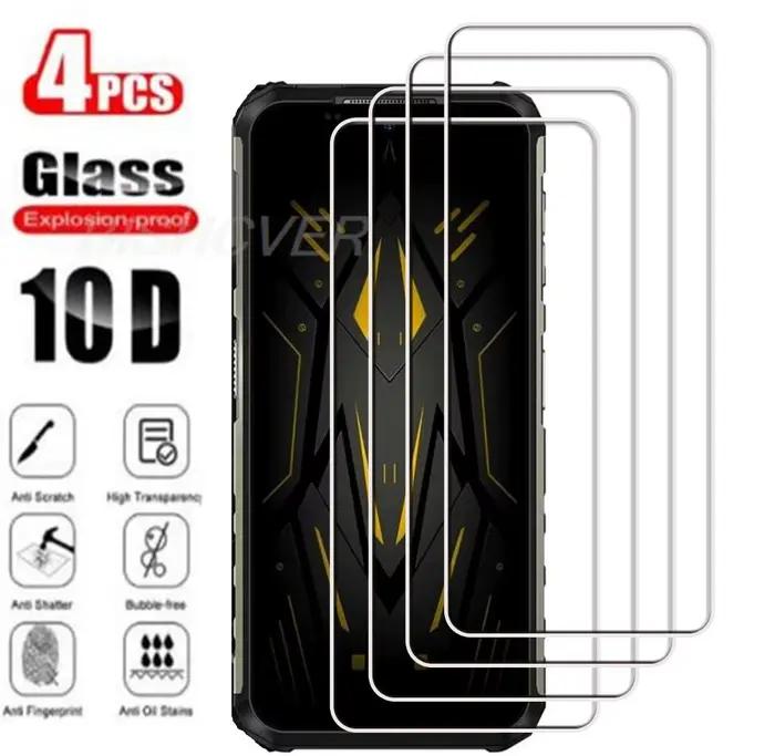 4 pièces verre trempé pour Ulefone Armor 22 6.58 "2023 UlefoneArmor22 Armor22 protecteur d'écran Fil