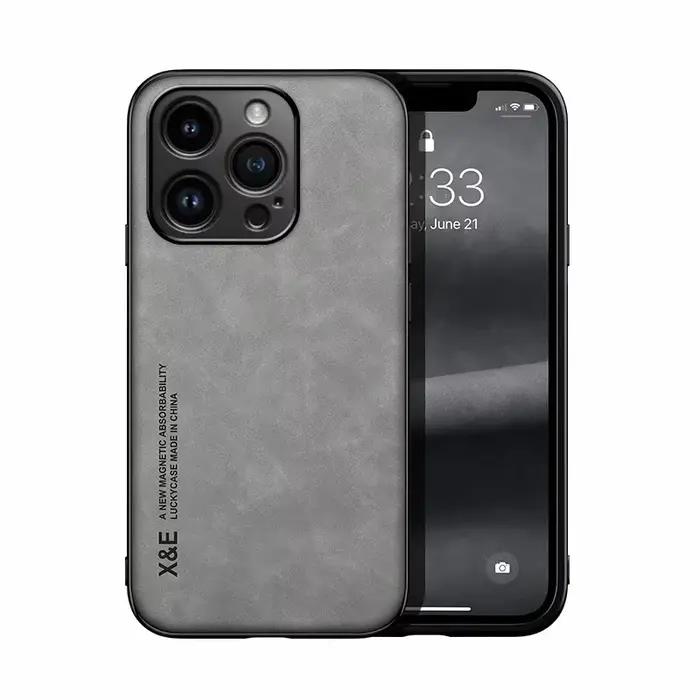 Étui en cuir de luxe pour iPhone 17 16 16e 15 14 13 12 11 Pro Max Plus 12 13 Mini SE 8 7, housse ave