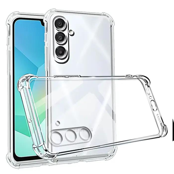 Coque de téléphone antichoc pour Samsung Galaxy A16 5G A15 5G 4G A25 A35 A55, coque arrière transpar