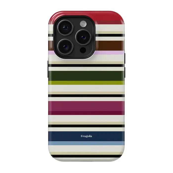 Étui de téléphone rayé coréen Fragola Ins pour Samsung Galaxy S20 S23 S24 S25 S26 FE Plus Ultra Edge