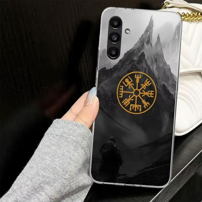Coque nordique nordique pour Samsung A17 A16 A56 A36 A26 A15 A55 A35 A25 A14 A54 A34 A24, housse de 