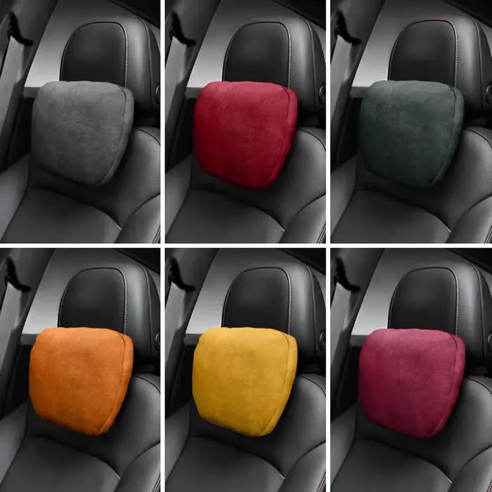 Appui-tête de voiture pour Mercedes-Benz GLE Alcantara, oreiller de siège de voiture, oreiller de co