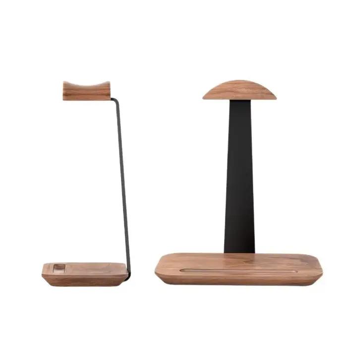 Support de casque de bureau de haute qualité avec base de rangement - Support universel pour casque 