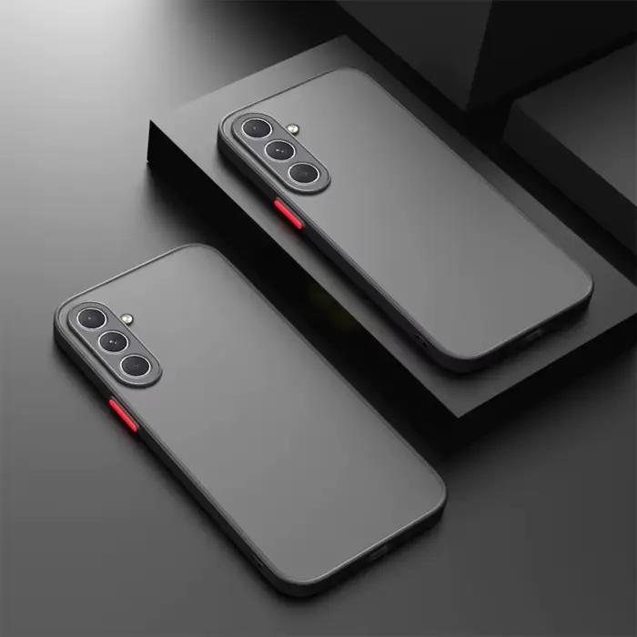 Coques de téléphone mat pour Samsung Galaxy A56 A55 A36 A26 A17 A16 A35 A25 A15 5G, étui pour Samsun