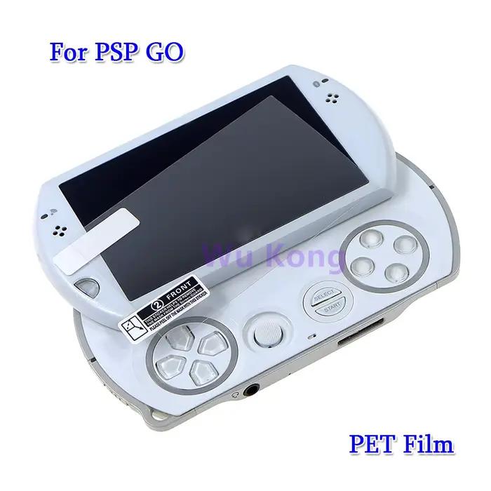 Film de protection transparent HD pour PSP GO, 2 pièces, couverture complète, Film de protection ant