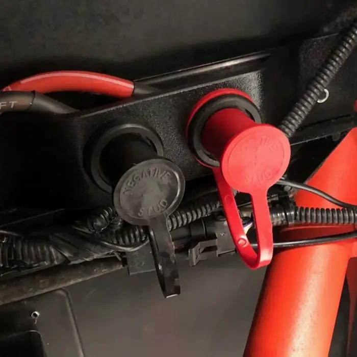 Chargeur de batterie à distance avec capuchons pour UTV RL, poste de charge politique, voiture, cami