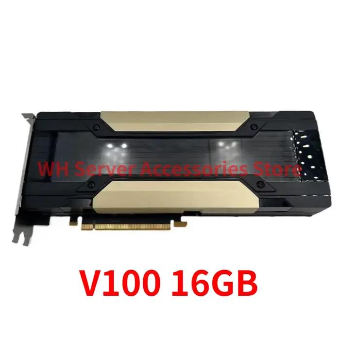 Carte graphique accélérateur GPU NVIDIA Tesla V100 16 Go/32 Go originale PCIE HBM2 pour CUDA, IA, ap
