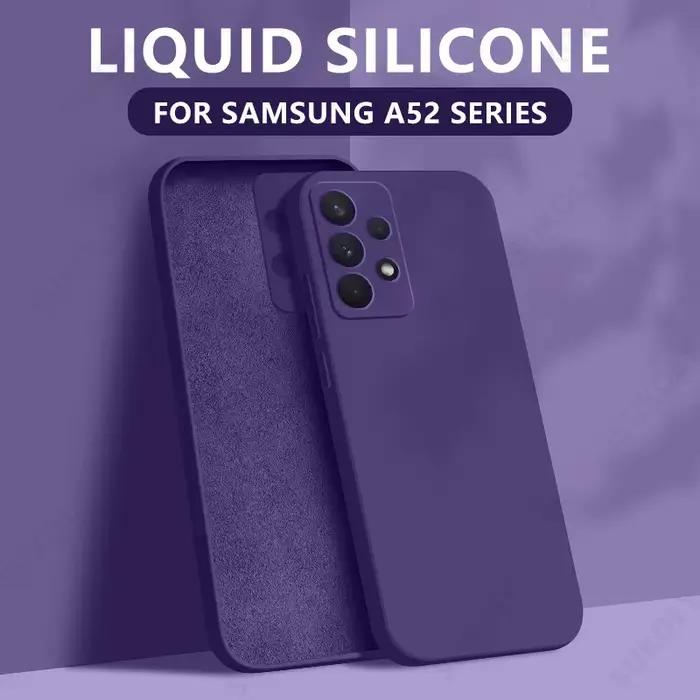 Coque en silicone liquide pour Samsung Galaxy S24 S25 FE S26 S23 S22 Ultra Plus S25 Edge A57 A37 A56