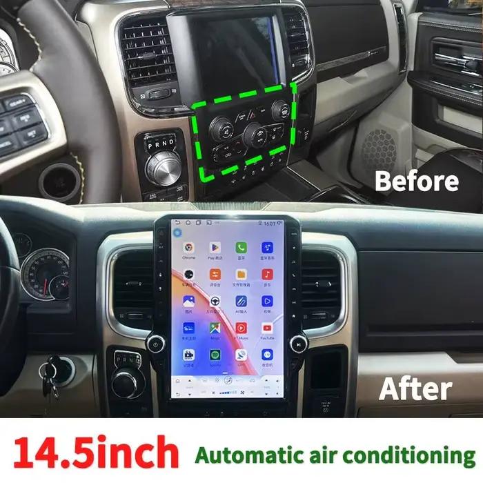 1920*1200 pour Dodge RAM 1500 camions 2009-2018 Android 15 lecteur multimédia de voiture Radio GPS é