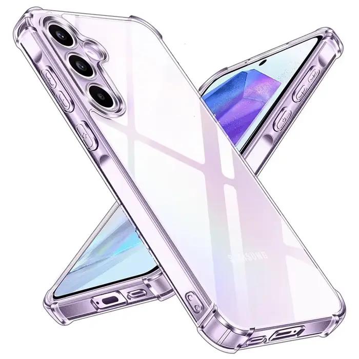 Coque de téléphone transparente pour Samsung A55 5G, coque arrière pour Galaxy A57 A56 A55 A37 A36 A