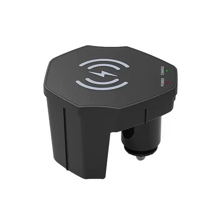 Chargeur sans fil pour A6 A7 S6 S7 C8 2019 – 2023, allume-cigare de voiture 15W, charge rapide QI