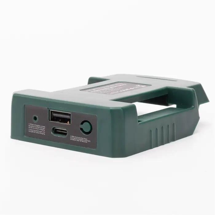 Batterie externe portable pour batterie Li-ion Lidl Parkside X20V Team, interface de charge rapide p