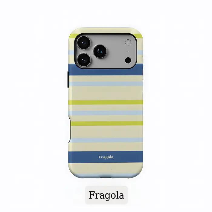 Étui de téléphone Fragola Coloful Stripes pour Samsung Galaxy S20 S23 S24 S25 S26 FE Plus Ultra Edge