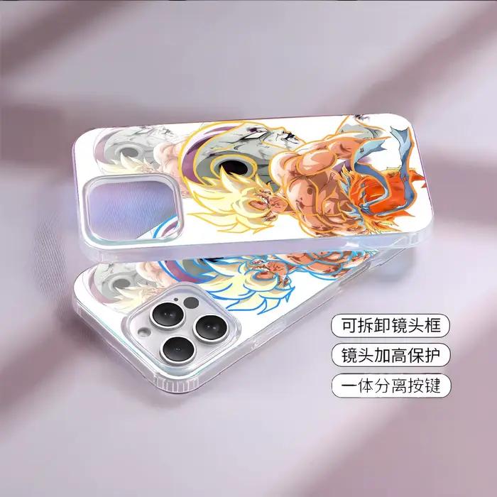 Coque de téléphone authentique Dragon Ball Son Goku pour Apple iPhone 11 12 13 14 15 16 17 Pro Max Plus Freeza Aurora
