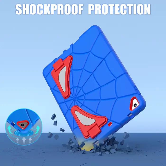 Coque de protection triple couche pour iPad 11", 10.9", 10.2", 9.7" et autres modèles, résistante aux chocs, anti-poussière, avec design décontracté pour un usage quotidien