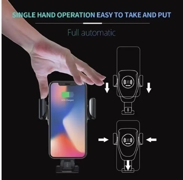 Support multifonction pour voiture avec miroir de pare-soleil et invite de gravité pour smartphones iPhone et C5 occasions de conduite et voyages
