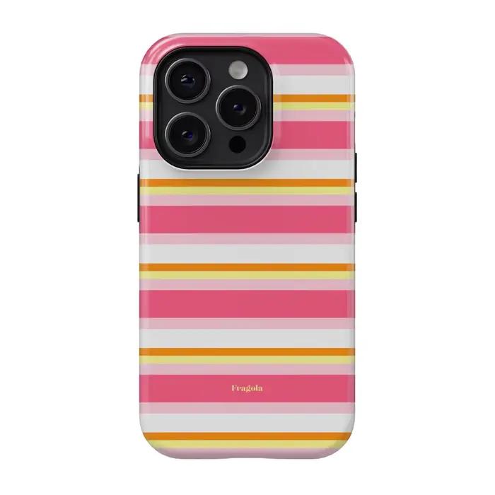 Étui de téléphone rayé coréen Fragola Ins pour Samsung Galaxy S20 S23 S24 S25 S26 FE Plus Ultra Edge 4G 5G
