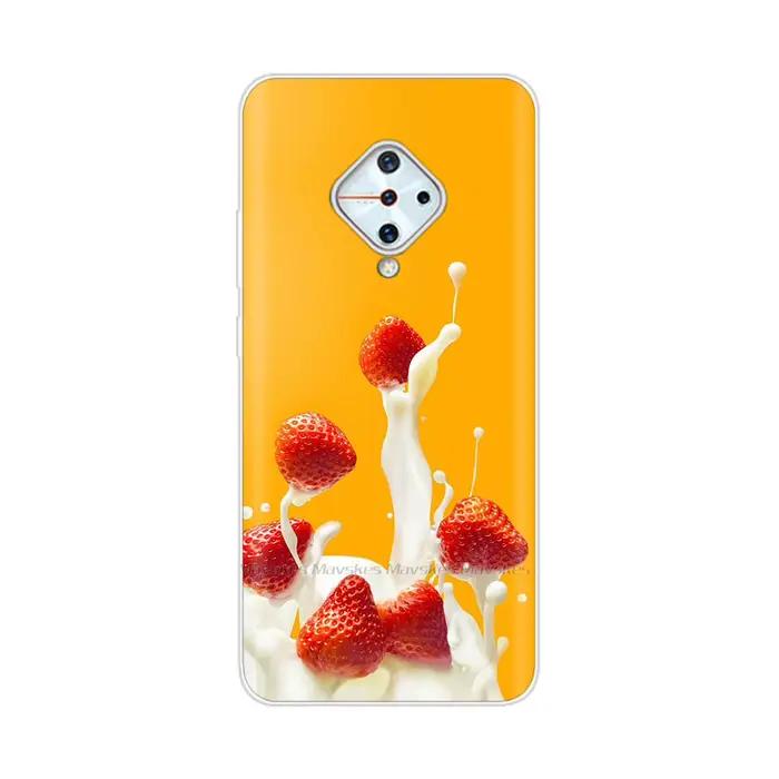Coque de téléphone transparente en silicone TPU souple