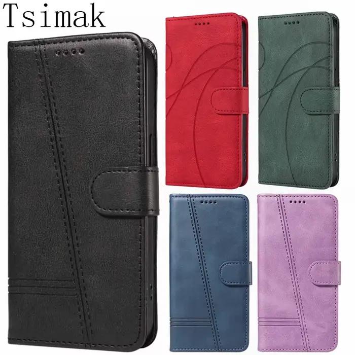 Étui portefeuille pour Samsung A15 A25 A35 A55 A16 A26 A36 A56 5G Coque en cuir à rabat pour Galaxy A05 A05S A06 A07 A17 A27 A37 A57