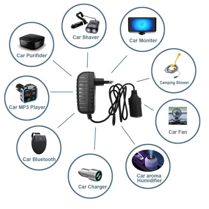 Adaptateur d'alimentation pour chargeur de voiture