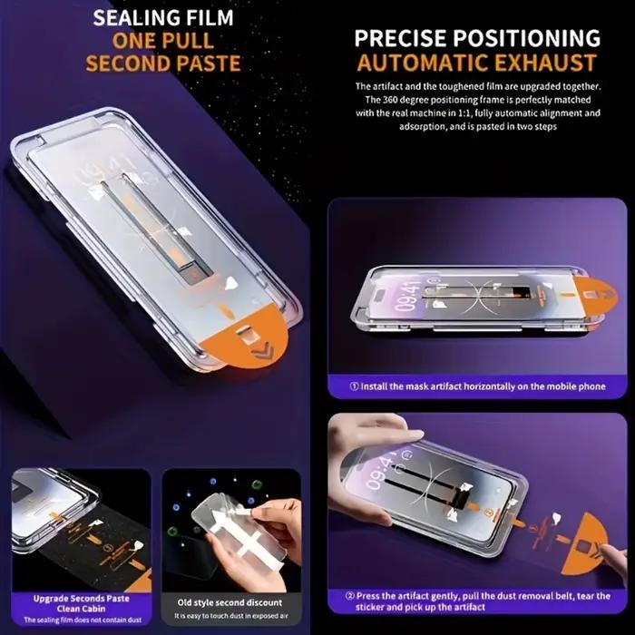 Protecteur d'écran en verre trempé NNBILI pour Samsung Galaxy S26 Ultra S25 S24 S23 S22 S21 Plus A71 A25 A15 A35 A34 A54 A55 5G résistant aux rayures et aux éraflures à installer facilement