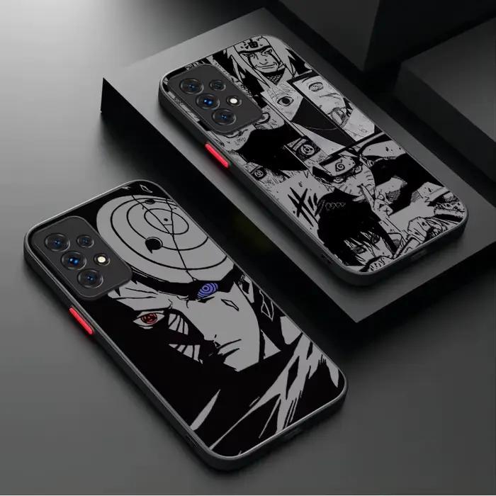 Coque Cool Anime n-narutoS pour Samsung Galaxy A07 A17 A34 A54 A05 A05S A24 A14 A53 A33 A23 A52 A52S A32 A22 A12 A71 A51
