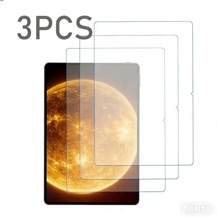 Lot de 3 protecteurs d'écran en verre pour Honor Magic pad 4 12.3'' 2026, film de protection pour tablette