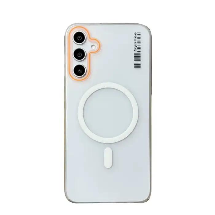 Coque magnétique givrée couleur bonbon