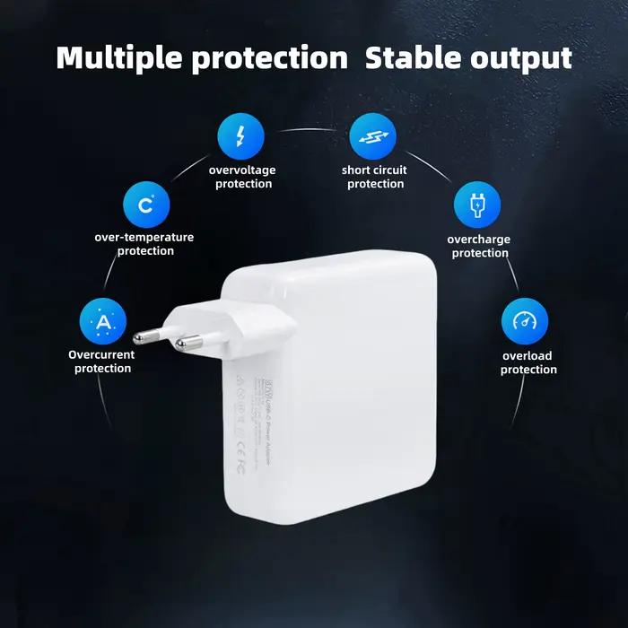 Macook 30W USB C adaptateur secteur pour Macbook Air A1932 A2681 A1534 M1 M2 iPad 2020 2021 2022 iPhone 15 Pro Max PD chargeur intelligent
