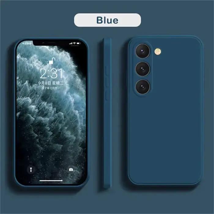 Coque de luxe en Silicone liquide