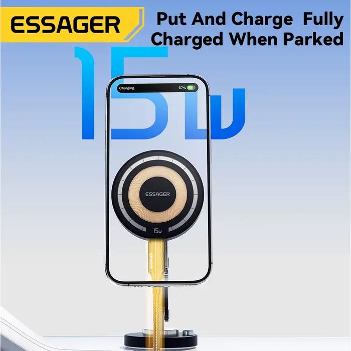 Essager-Chargeur magnétique sans fil pour voiture