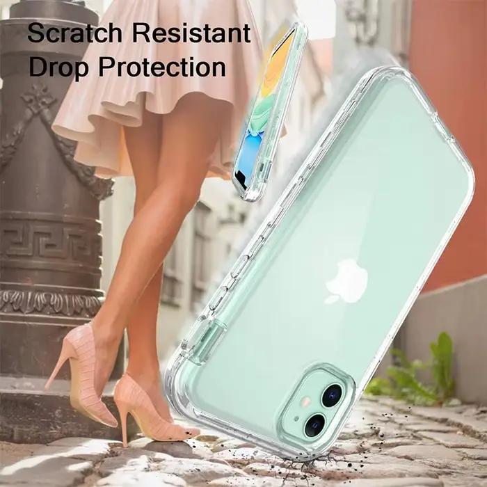 Coque de téléphone intégrale 360° avant et arrière pour iPhone 17 16 16E 15 12 11 13 14 17 Pro Max Air MINI XS X XR XSMAX SE 8 7 6 Plus