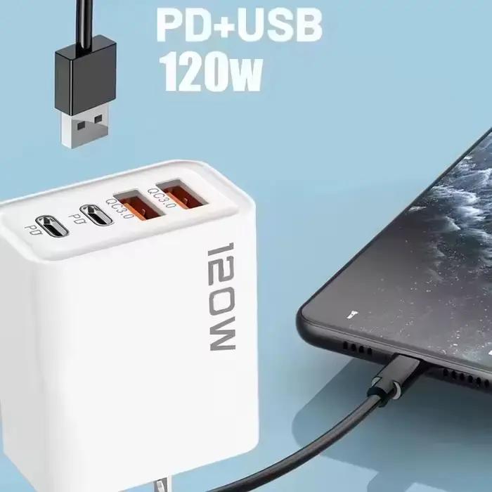120W chargeur Ultra rapide type-c GaN