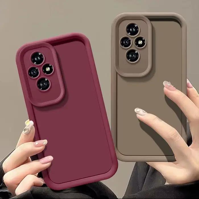 Honor 200 étui Honor 200 Pro coque de téléphone Honor 200 lite couverture souple Silicone pur couverture arrière TPU