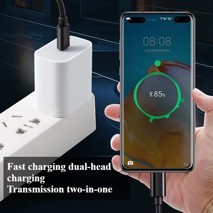 66W 5A USB C à Type C câble de données de Charge rapide USB