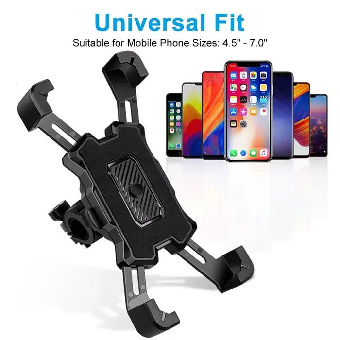 Support universel de téléphone portable pour vélo et moto