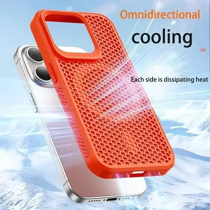 Coque de téléphone à Dissipation thermique et rafraîchissante