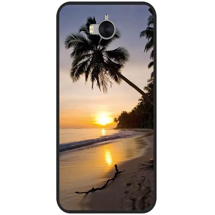 Coque de téléphone en silicone pour Huawei Y6 2017 / Y5 2017