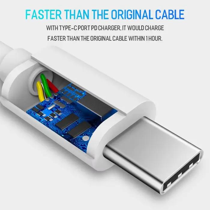 Chargeur rapide 3.0 USB Type C câble pour OPPO A93 A83 A73 A53 A32 A72 A91 A92S Realme F17 7 6 5 Pro USB C
